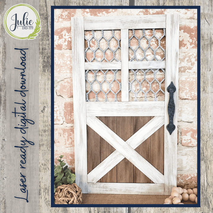 Julie Did It Studios Interchangeable Barn Door