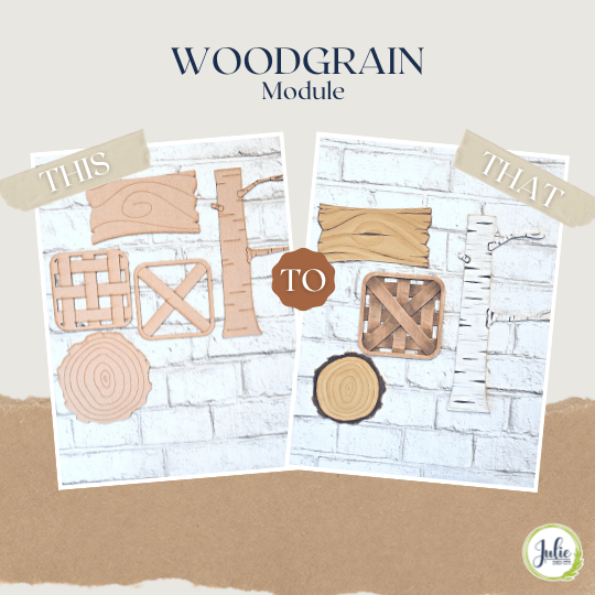 Julie Did It Studios Woodgrain Module